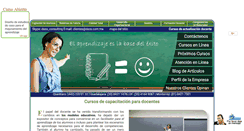 Desktop Screenshot of cursos-para-maestros-docentes-profesores.com